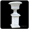 China cheap price large granite flowerpot outdoor garden